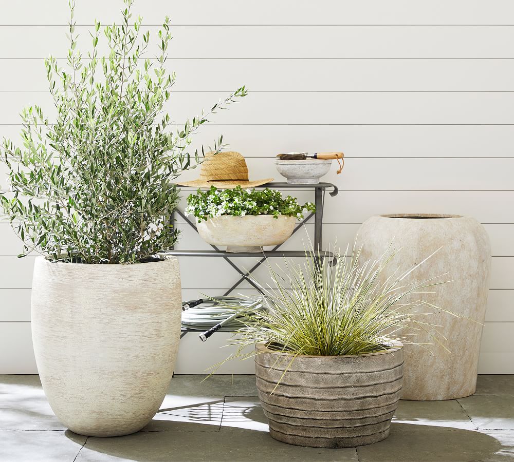 Artisan Hand Painted Terra Cotta Indoor/Outdoor Planters | Pottery Barn (US)