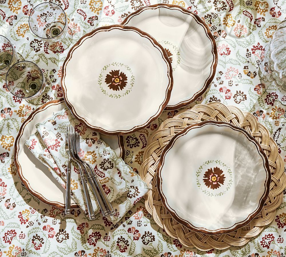 Julia Berolzheimer May Dinner Plates - Set of 4 | Pottery Barn (US)