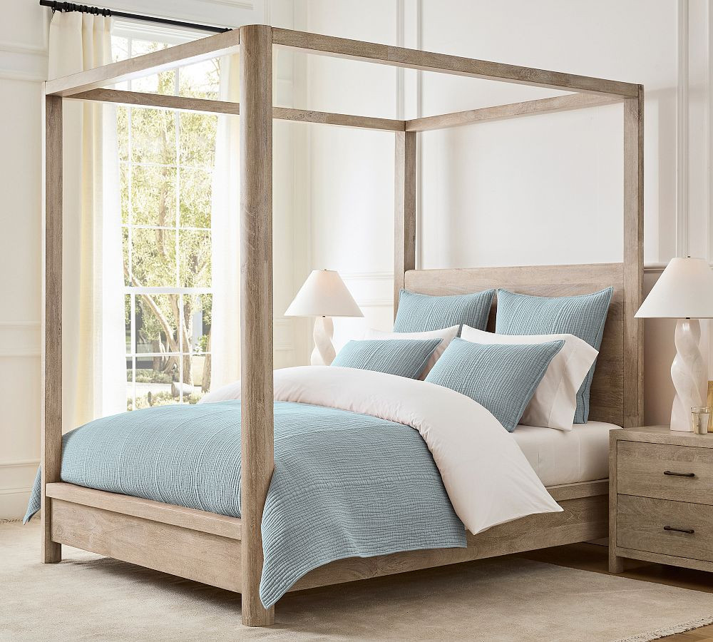 Coastal Washed Quilt | Pottery Barn (US)