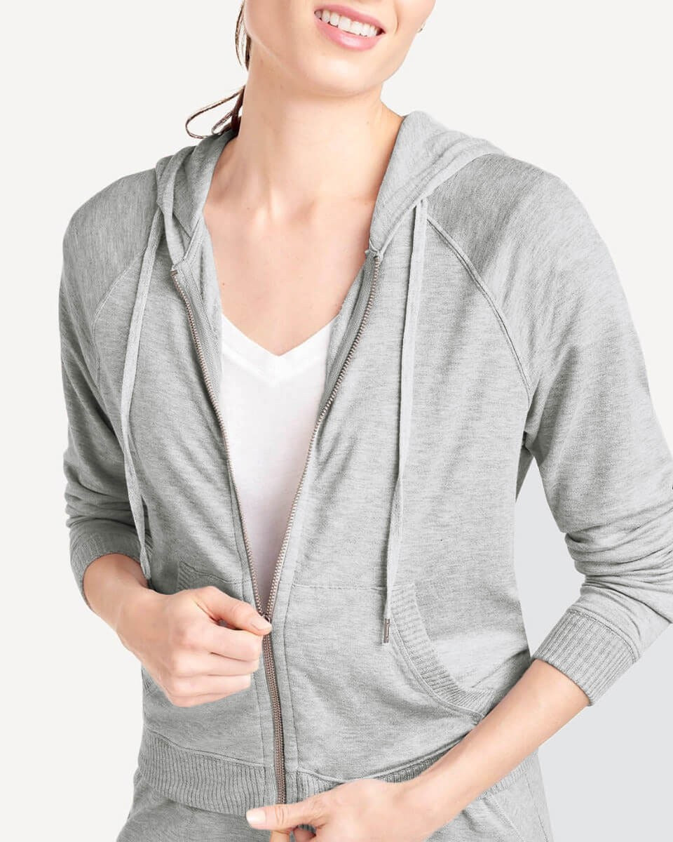 Supersoft Zip Up Hoodie | Splendid