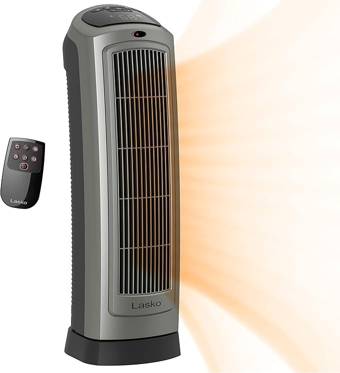 Lasko 5538 Ceramic Tower Heater with Remote Control | Amazon (US)
