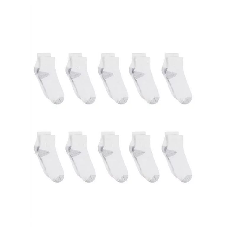 Hanes Women's Cushion Comfort Ankle Socks, 10-Pair Value Pack | Walmart (US)