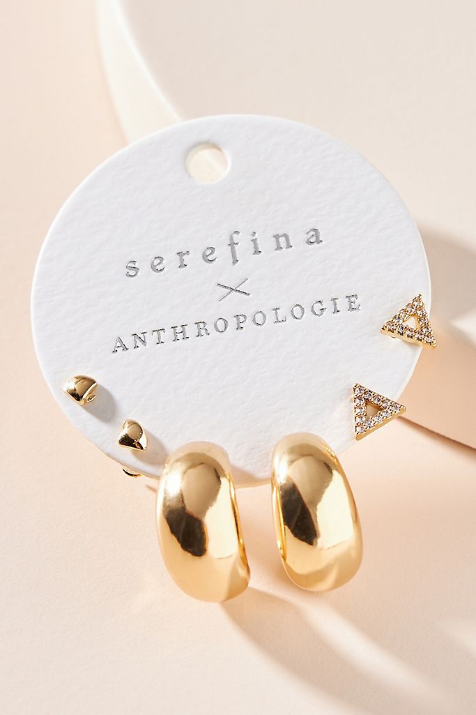 Bailey Mixed Earring Set | Anthropologie (US)