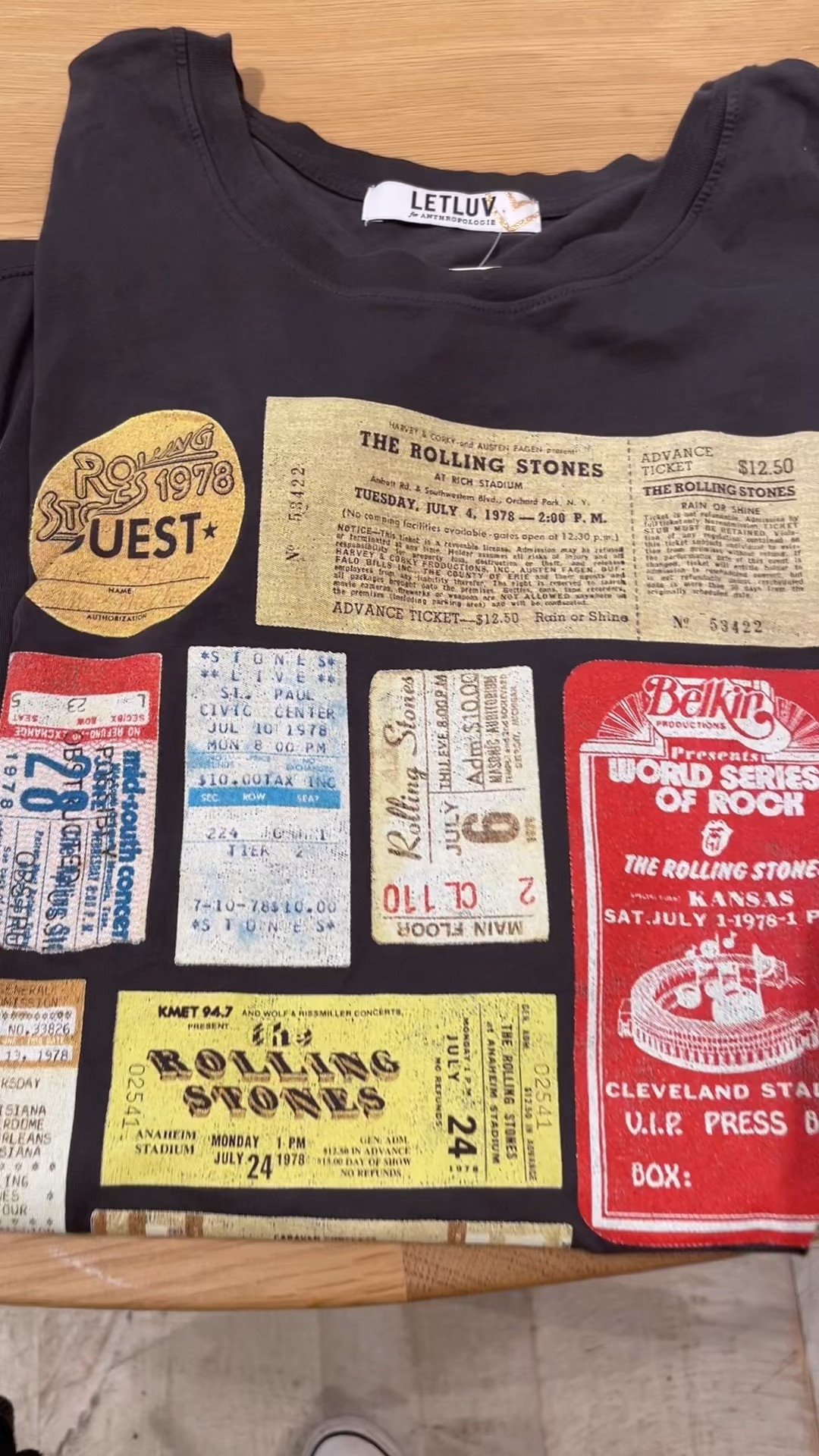 Some spring fashion finds. A cool band graphic tee with tickets on it! A little graphic tee for lounging in. Also a butter yellow ruffle top that’s available in more colors. What’s your fave? 

#LTKOver40 #LTKFestival #LTKWatchNow