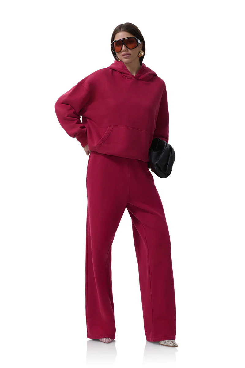 Blake Pullover Hoodie - Rio Red | ShopAFRM