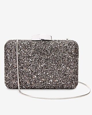 Glitter Box Clutch | Express