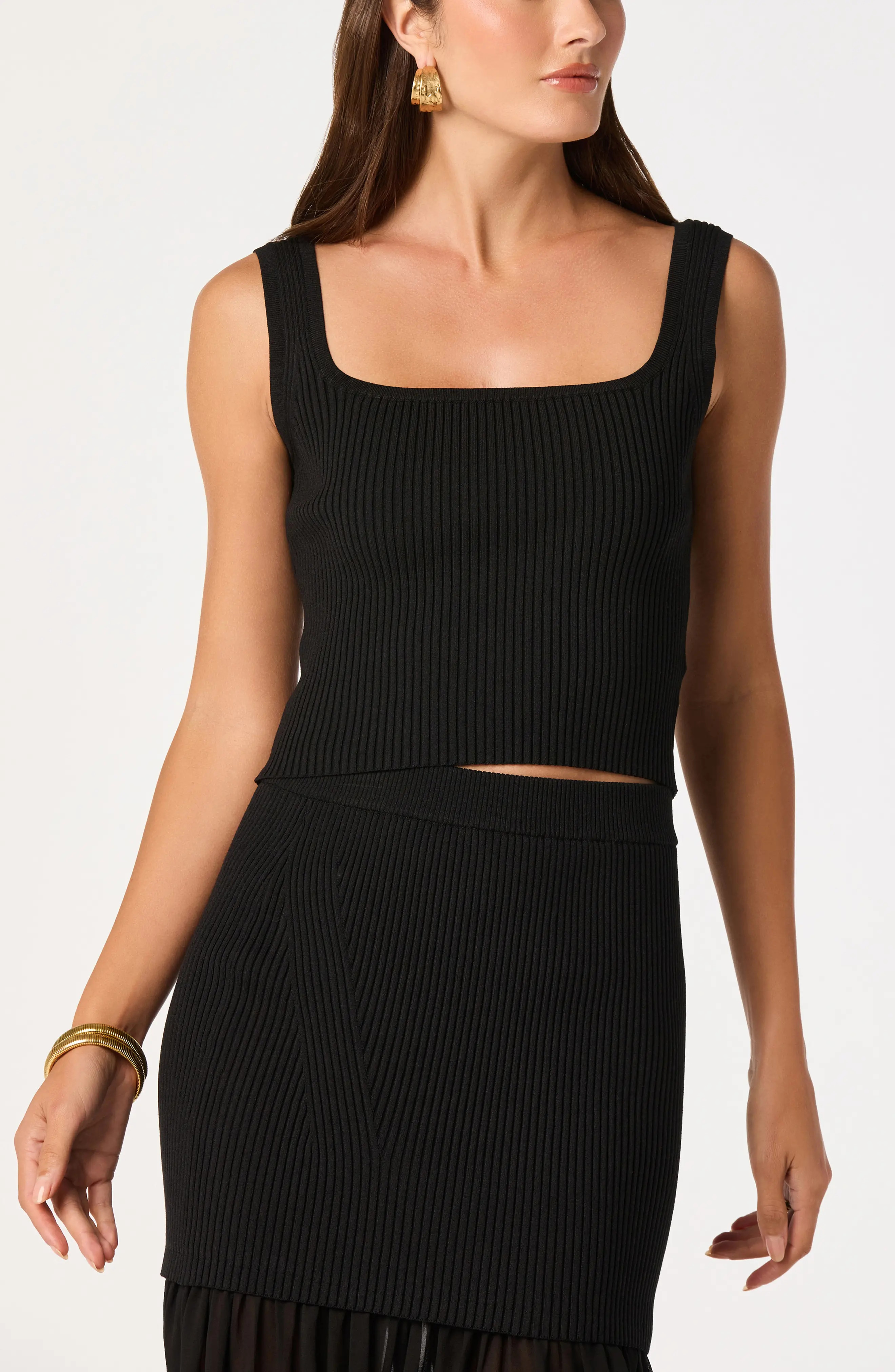 Halie Rib Crop Tank (Women) | Nordstrom | Nordstrom
