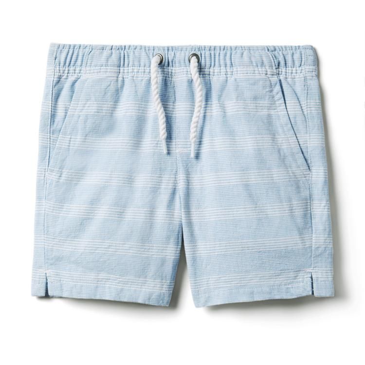 Striped Linen Pull-On Shorts | Janie and Jack