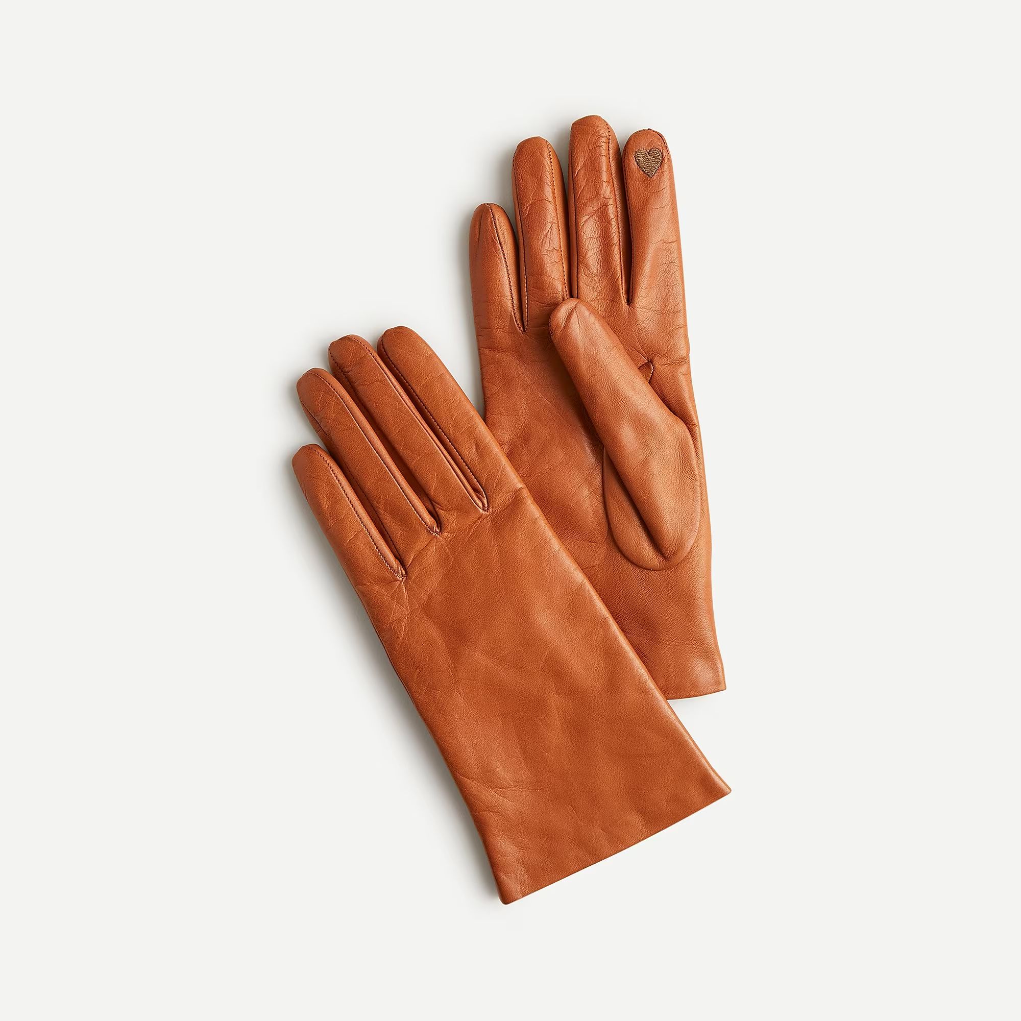 Leather tech gloves | J.Crew US