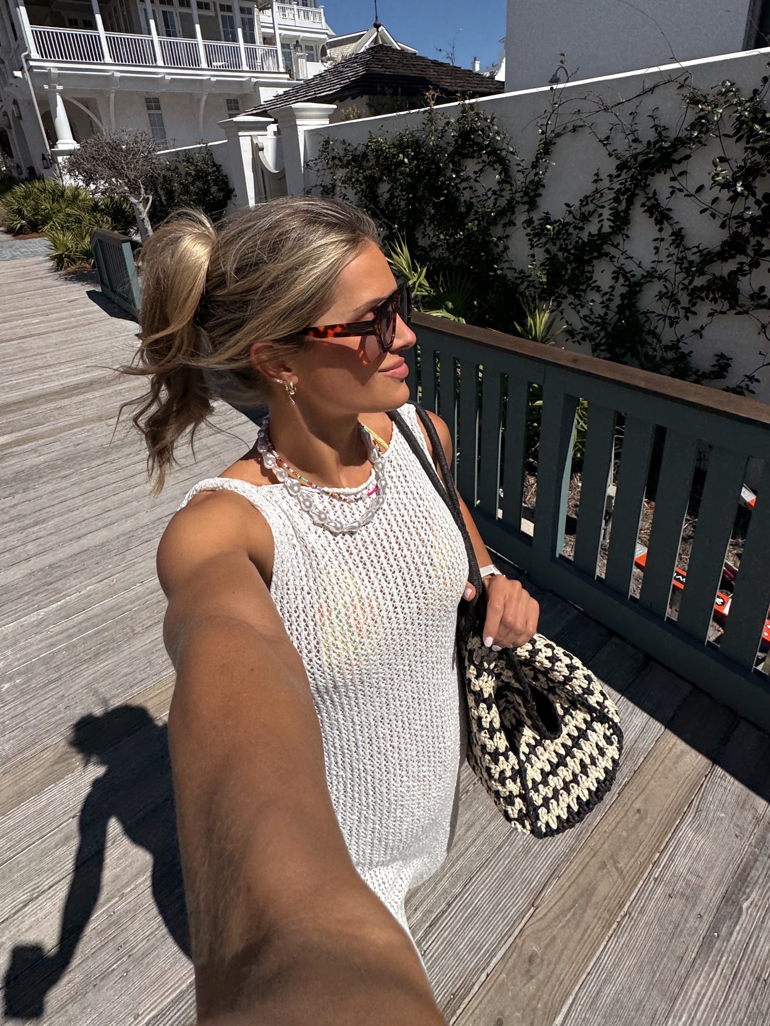 Wearing size xs in cover up! 