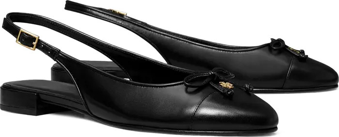 Slingback Cap Toe Flat (Women) | Nordstrom