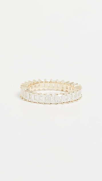 Thin Baguette Eternity Band | Shopbop