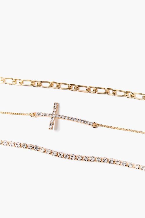 Cross Charm Bracelet Set | Forever 21 (US)