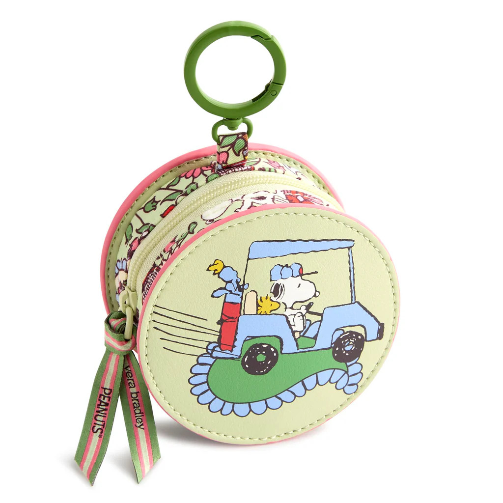 Peanuts Zip Earbud Bag Charm | Vera Bradley