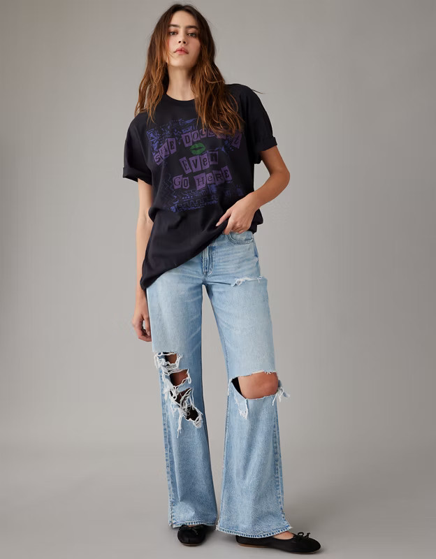 AE x Mean Girls Oversized Graphic Tee | American Eagle Outfitters (US & CA)