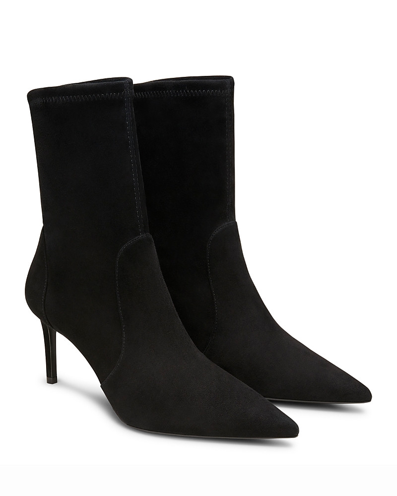 Stuart Weitzman Women's Stuart Power 75 Zip Booties | Bloomingdale's (US)
