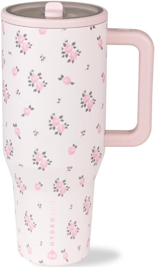 HydroJug Traveler - 32 oz Water Bottle with Handle & Flip Straw - Fits in Cup Holder, Leak Resist... | Amazon (US)