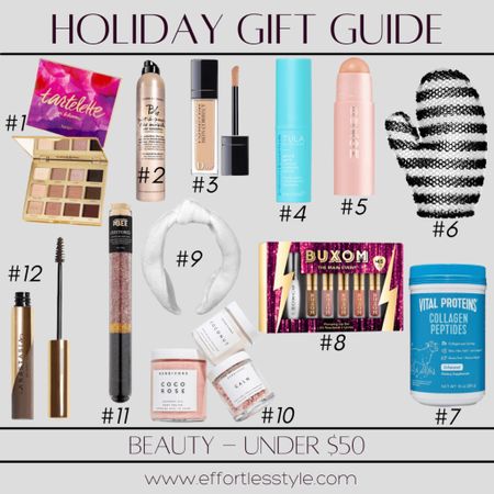 Oh so fun….  Our beauty Holiday Gift Guide - and everything is under $50!

#LTKGiftGuide #LTKunder50 #LTKHoliday