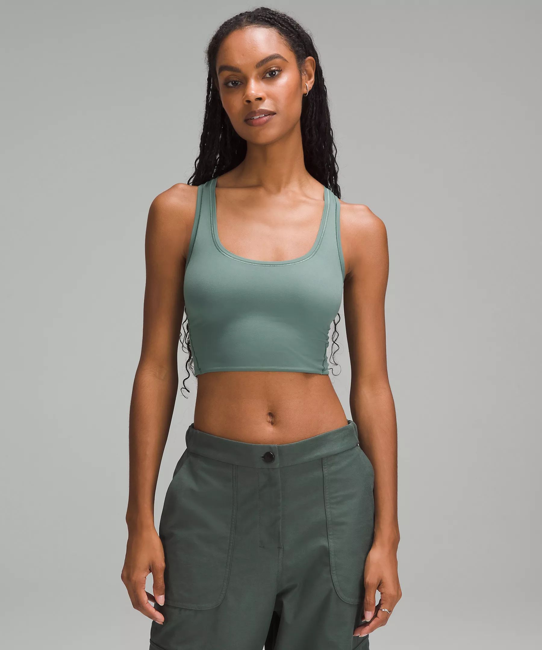 Wundermost Ultra-Soft Nulu Scoop-Neck Cropped Tank | Women's Sleeveless & Tank Tops | lululemon | Lululemon (US)