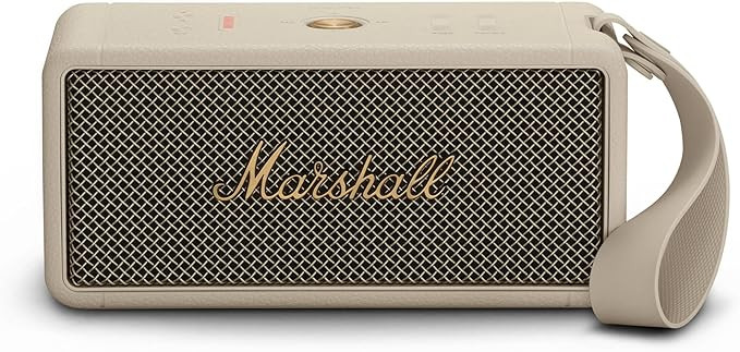 Marshall Middleton Portable Bluetooth Speaker - Cream | Amazon (US)