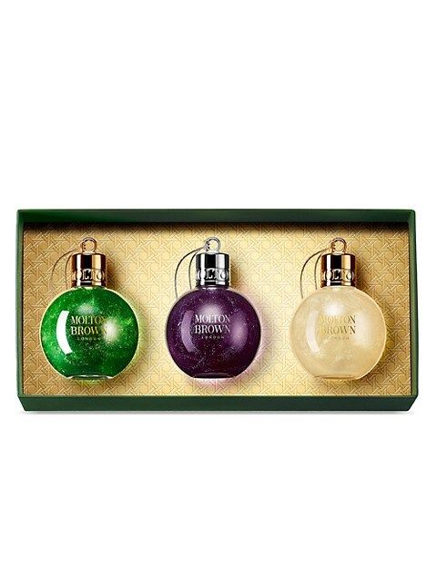 Festive Bauble Bath & Shower Gel 3-Piece Set | Saks Fifth Avenue