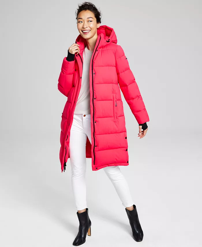 Women's Hooded Puffer Coat, Created for Macy's | Macy's