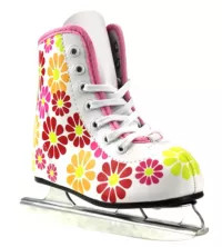 American Athletic Shoe Girls Flower Power Double Runner Ice Skate | DICK'S Sporting Goods