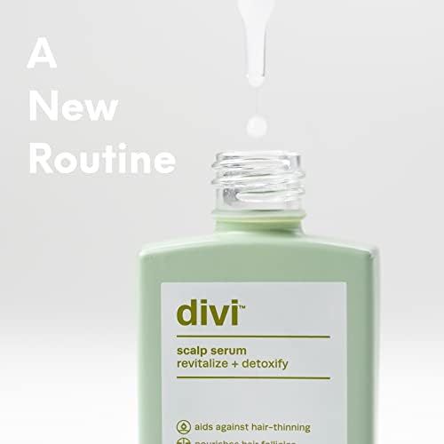 divi Scalp Serum, Revitalize and Detoxify, Aids against hair-thinning, nourishes hair follicles, det | Amazon (US)