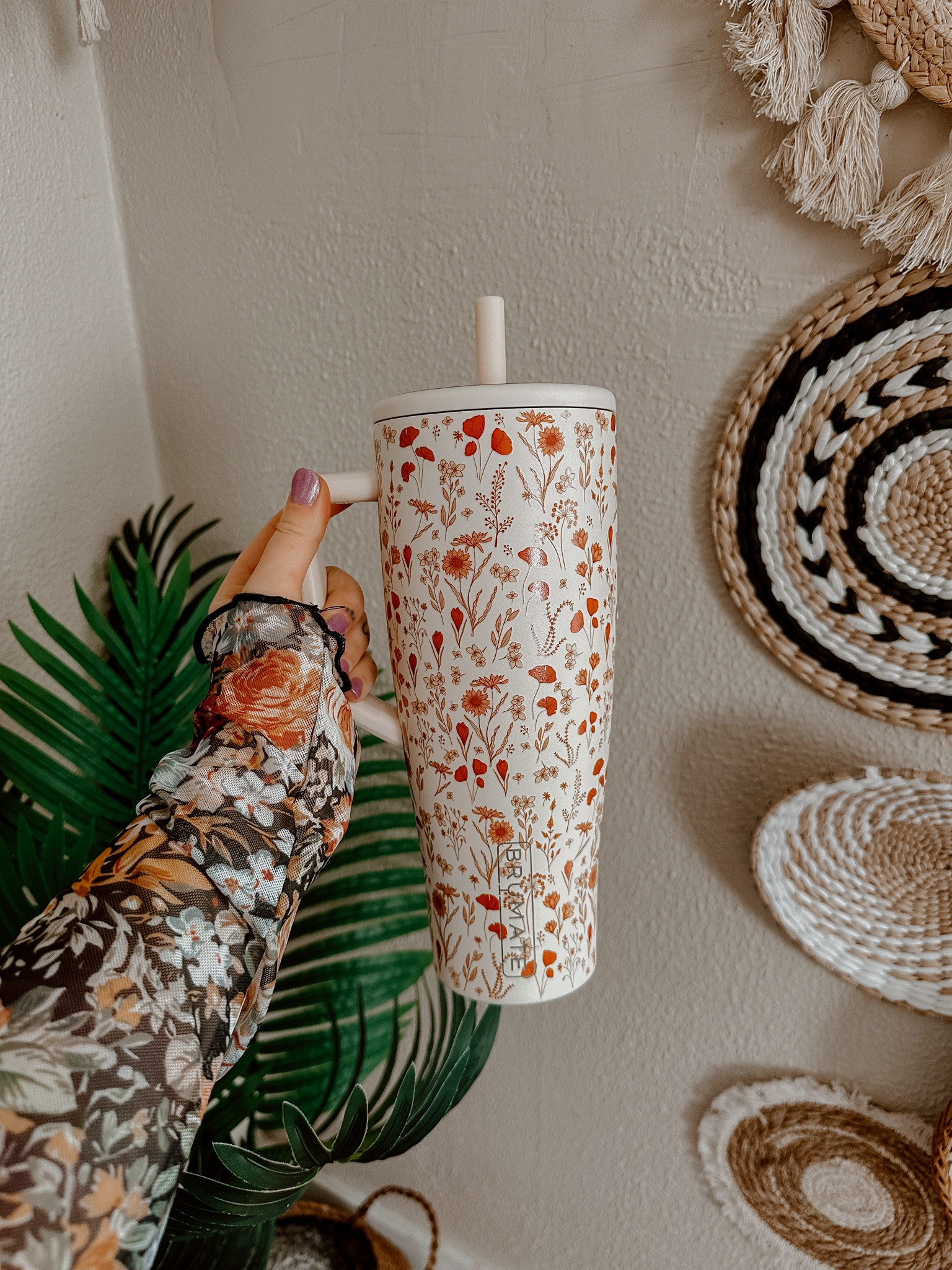 Absolutely OBSESSED with my Holley Brumate!!!! Poppy collection! 40 oz Era Tumbler BRUMATE Poppy floral 

#LTKU #LTKSeasonal #LTKSpringSale