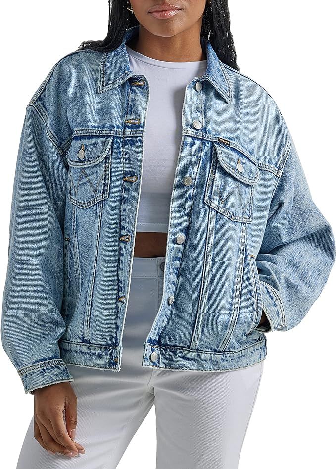 Wrangler Womens Friend Denim Jacket | Amazon (US)