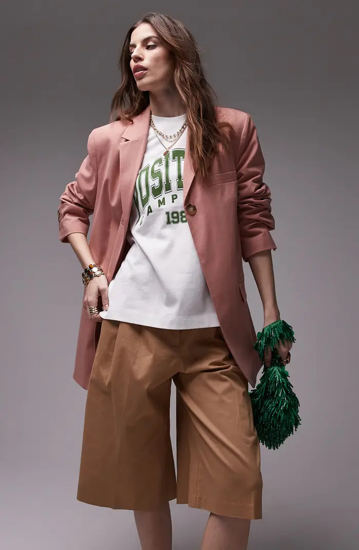 Topshop High Break Tailored Blazer | Nordstromrack | Nordstrom Rack