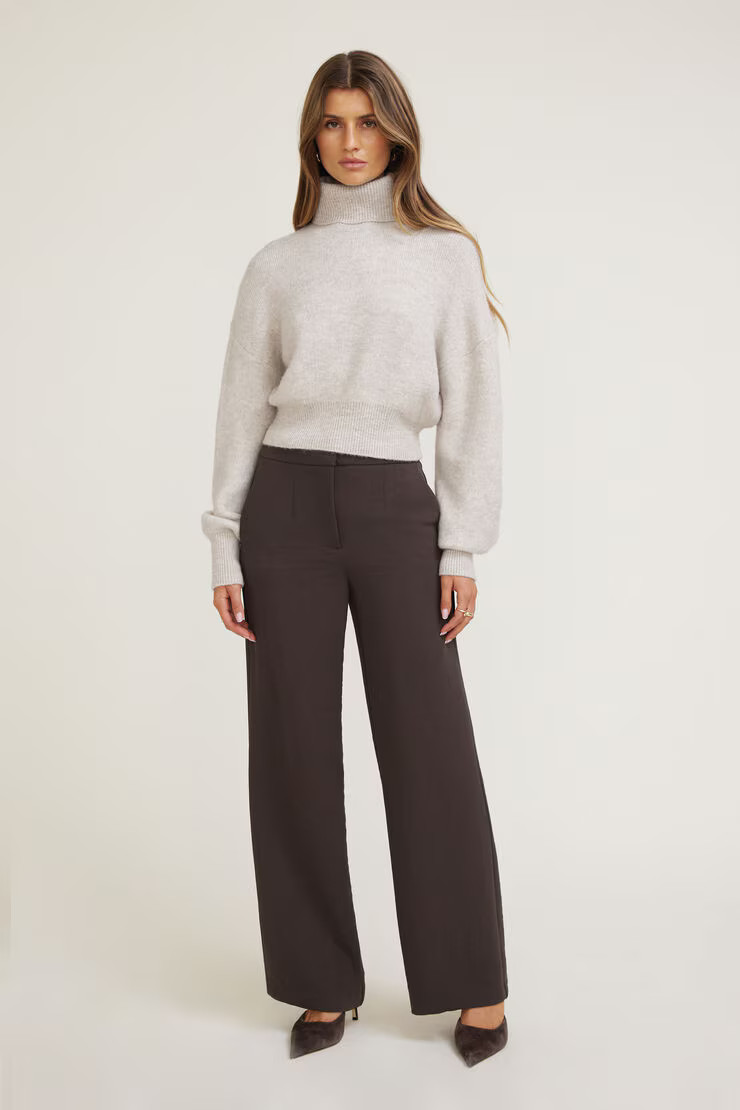 Yasmin Airflow Straight Leg Pants | Dynamite Clothing