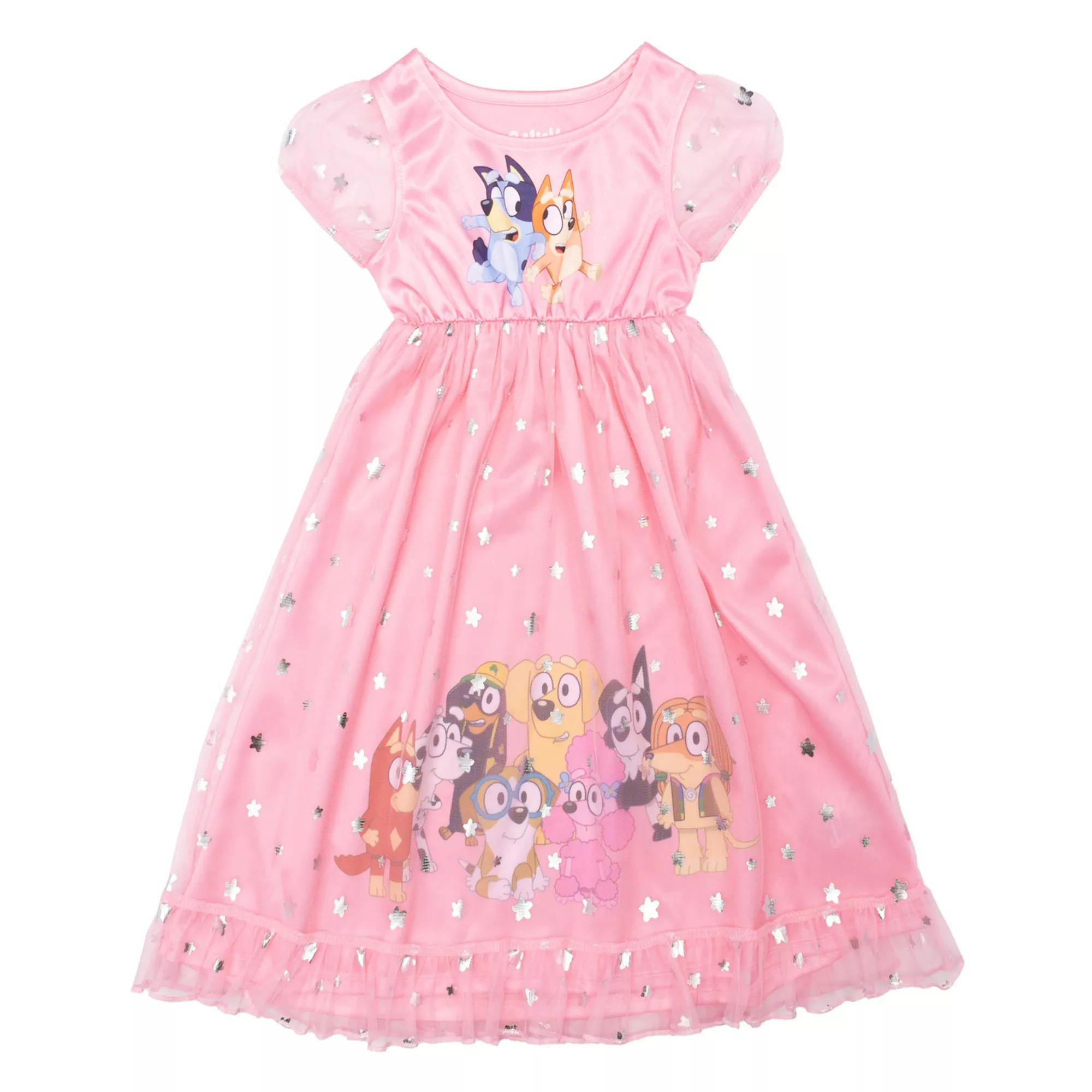 Toddler Girl Bluey Friends Sleep Gown | Kohl's