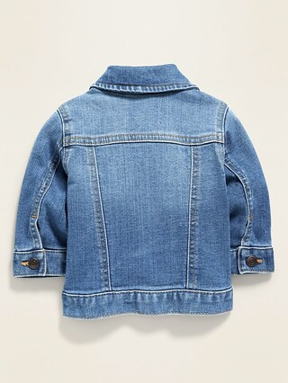 Unisex Medium-Wash Jean Jacket for Baby | Old Navy (US)