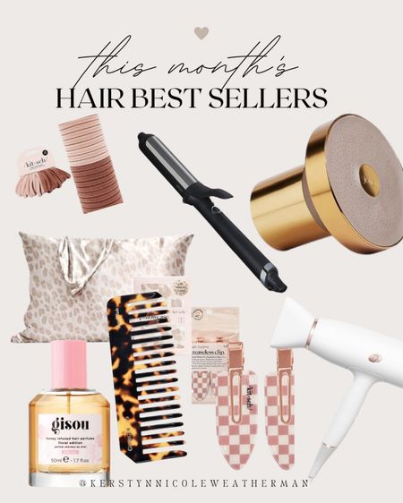 My favorite hair essentials! 

Silk pillow case - good for the hair and skin! Less wrinkles & less damage and friction on the hair!

Faveee blow dryer and curling irons!

Shower head filter is game changing for my color treated clients 

Comb to comb out those curlssss 

Fav hair ties that don’t break the hair off!🧡

Follow my shop @kerstynweatherman on the @shop.LTK app to shop this post and get my exclusive app-only content!

#liketkit 
@shop.ltk
https://liketk.it/4EziR 

Follow my shop @kerstynweatherman on the @shop.LTK app to shop this post and get my exclusive app-only content!

#liketkit #LTKstyletip #LTKbeauty #LTKU #LTKfindsunder100 #LTKbeauty #LTKstyletip
@shop.ltk
https://liketk.it/4EzpF

#LTKGiftGuide #LTKstyletip #LTKbeauty