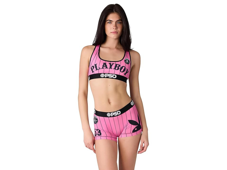 PSD Playboy Play Ball Boyshorts Women's Underwear : LG, Elastane/Polyester | Zappos