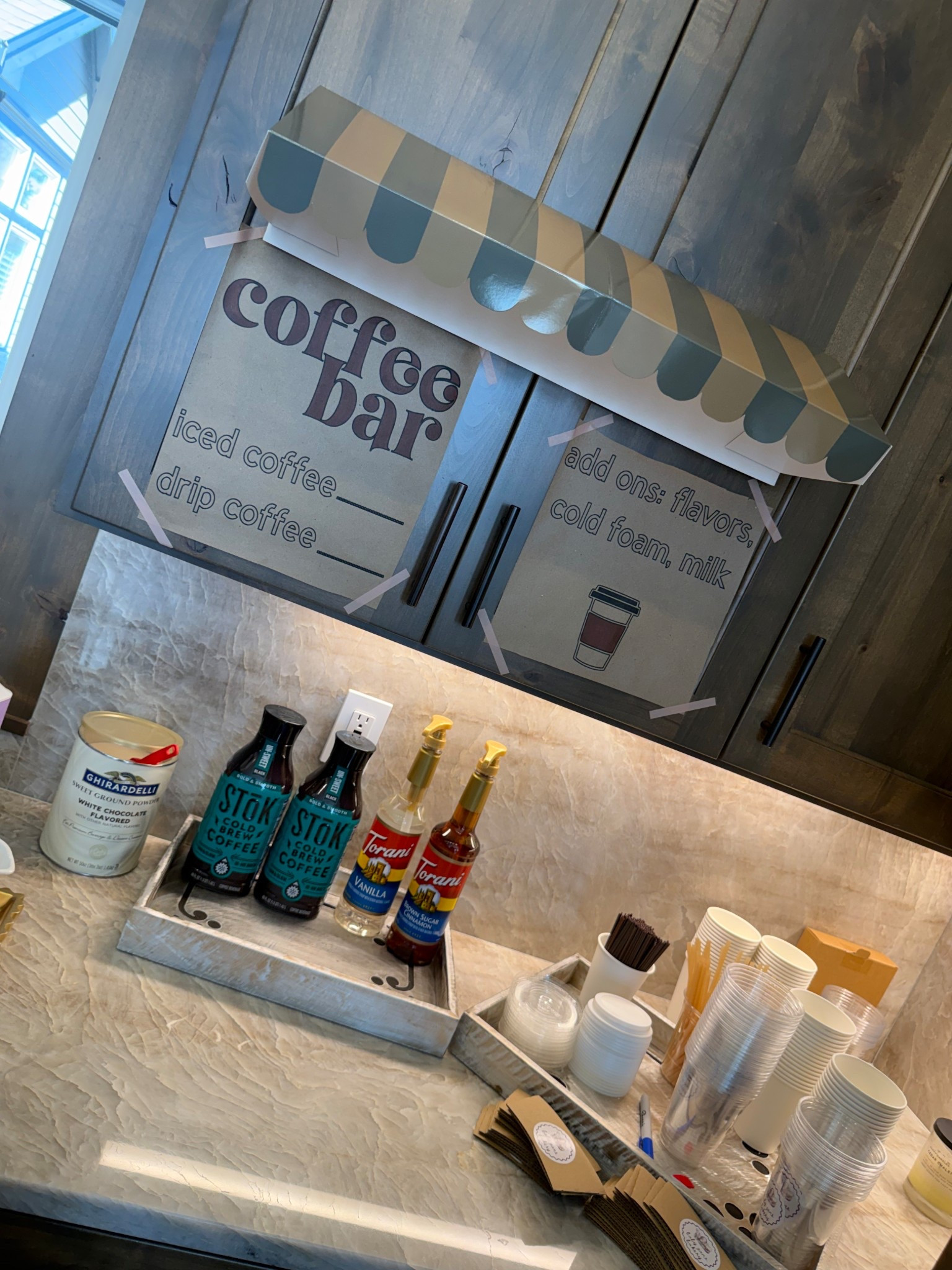 baby shower coffee bar ☕️ 

#LTKmomlife #LTKBump #LTKBaby