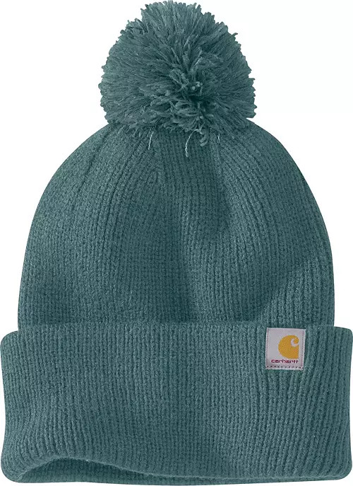 Carhartt Women's Knit Pom Cuffed Beanie | Dick's Sporting Goods