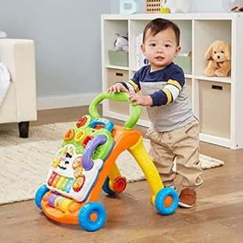 VTech Sit-to-Stand Learning Walker (Frustration Free Packaging) , Orange | Amazon (US)