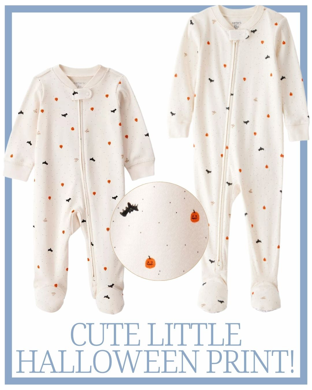The sweetest little Halloween sleeper—soft, cozy, and perfect for baby’s first spooky season. Adorable pumpkin and bat print makes bedtime festive and fun!

baby halloween pajamas, halloween sleeper, baby halloween outfit, cozy baby pajamas, halloween baby clothes 

 #LTKSeasonal #LTKBaby #LTKKids