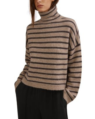 REISS Wynn Striped Roll Neck Sweater | Bloomingdale's Women | Bloomingdale's (AU)