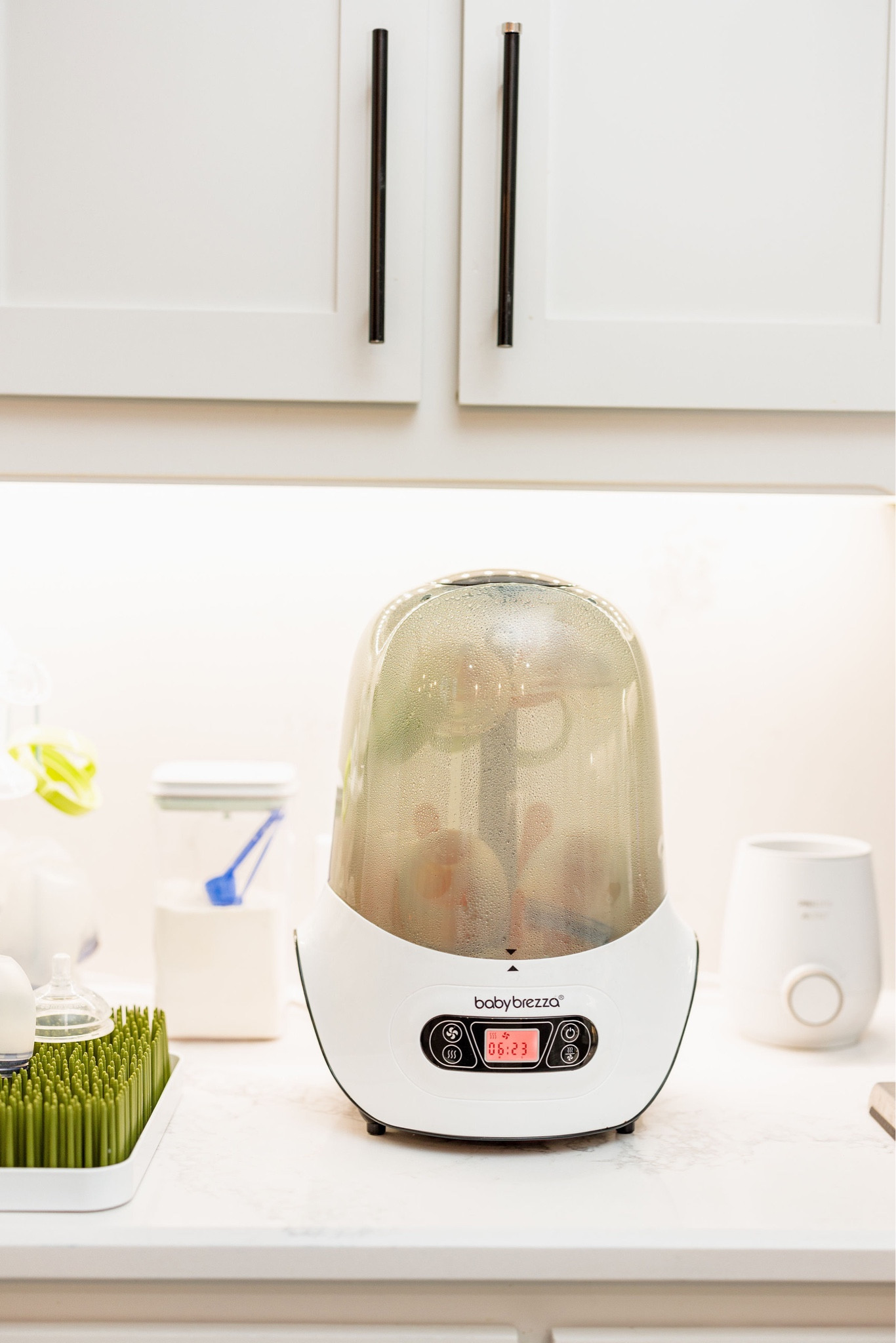 I have been absolutely loving this Baby Brezza bottle sterilizer! Saves so much time to cuddle with baby boy and not sterilizing bottles! Perfect gift for a mama to be 

#LTKhome #LTKGiftGuide #LTKbaby