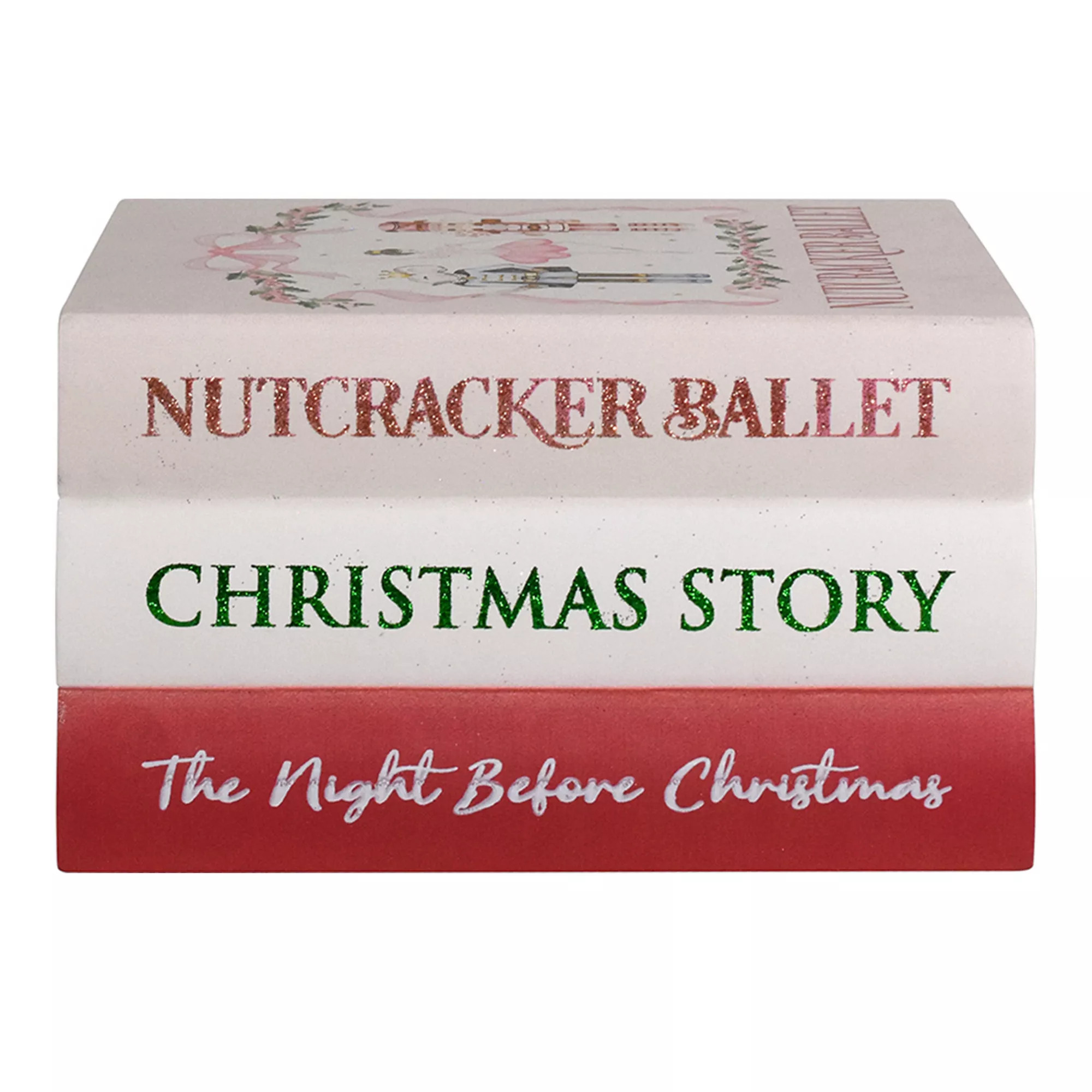 Holiday Faux Stacked Books Table Decor | Kohl's