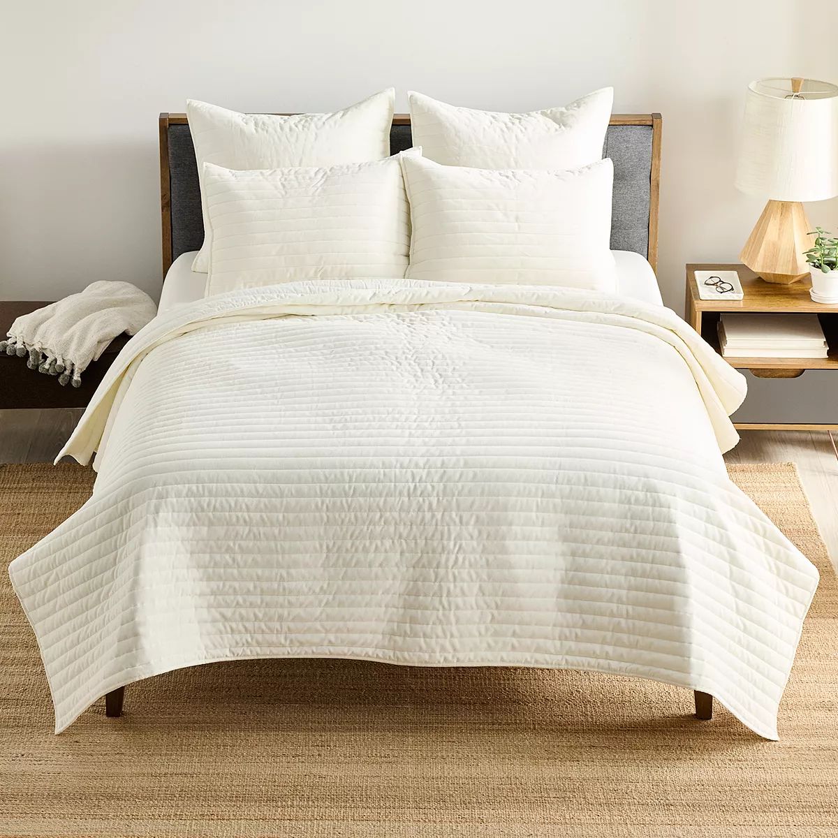 Sonoma Goods For Life® Cotton Velvet Quilt Set with Shams | Kohl's