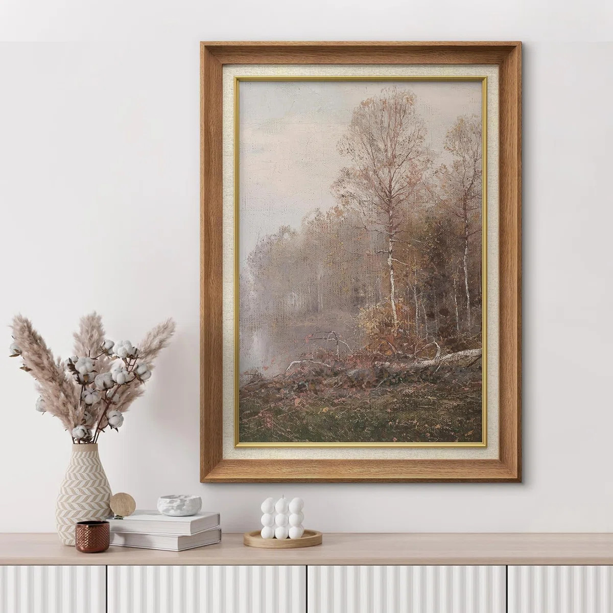 Rustic Countryside " Autumn Fall Countryside Tree Lake Nature Wilderness " | Wayfair North America