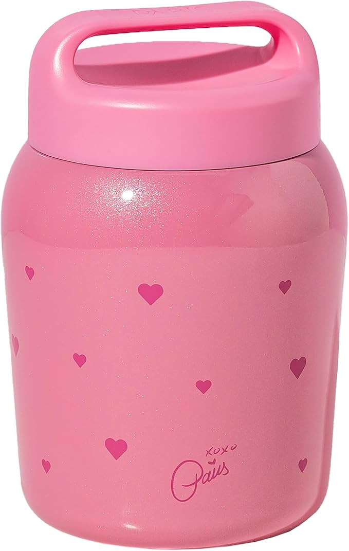 Paris Hilton Stainless Steel Food Jar, Double Wall Vacuum Sealed Insulated Food Storage Container... | Amazon (US)