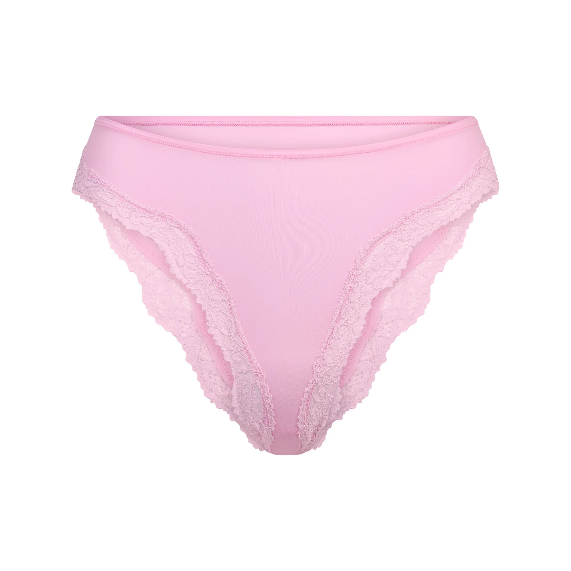 FITS EVERYBODY LACE TANGA | BUBBLE GUM TONAL | SKIMS | SKIMS (US)