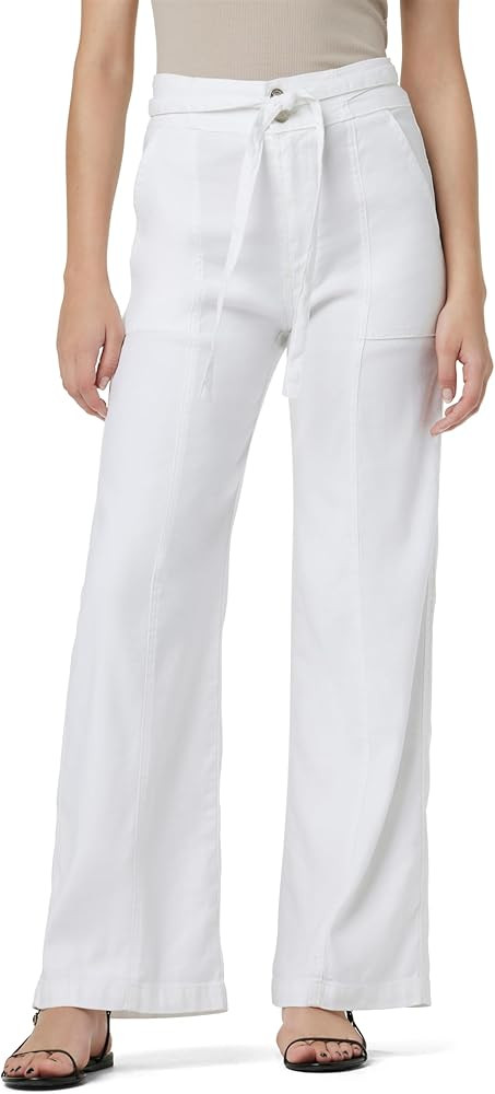 HUDSON Women's Tie Waist Wide Leg Trouser | Amazon (US)