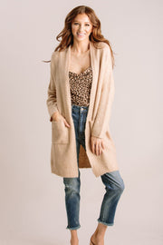 Lottie Soft Pocket Cardigan | Morning Lavender