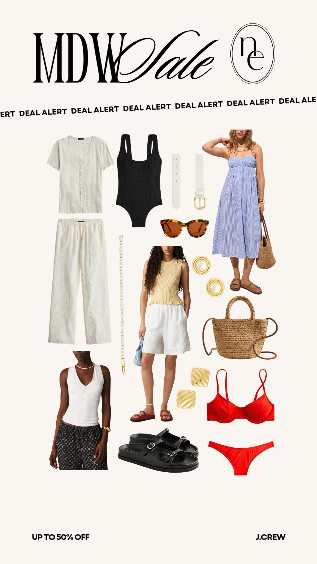 Up to 50% off J.Crew for MDW


Memorial Day Weekend Sale 
Summer fashion
Summer outfit 
Summer dress
Swim 
Beach outfit 
Pool outfit 
Vacation outfit 

#LTKSwim #LTKFindsUnder100 #LTKStyleTip